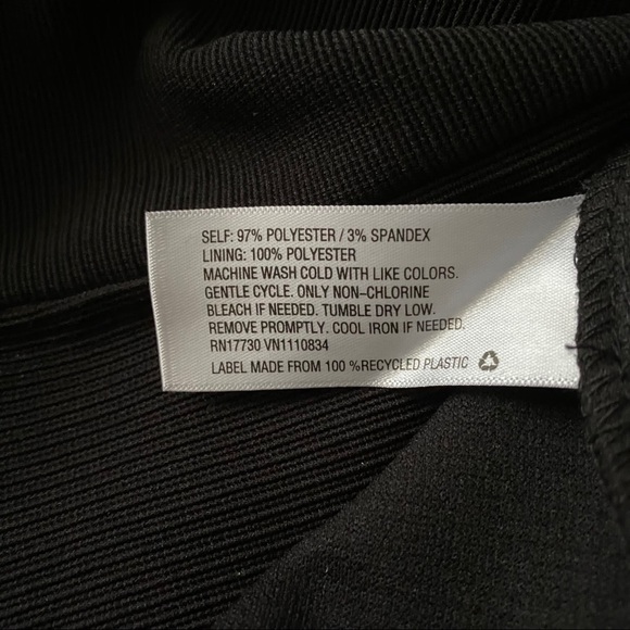 NWT Vintage Style Little Black Dress Crop Top LBD Small - Picture 8 of 8